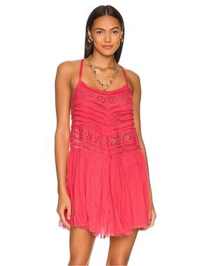 NWT Free People FP1 Annelise Slip in Electropop